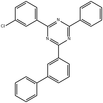 2-([1,1'-biphenyl]-3-yl)-4-(3-chlorophenyl)-6-phenyl-1,3,5-triazine