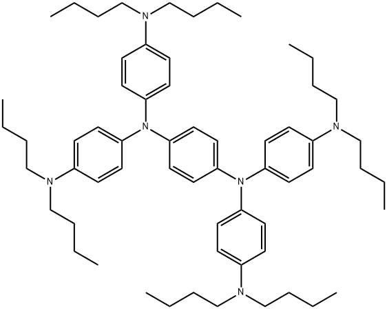 N,N,N',N'-Tetrakis[4-(dibutylamino)phenyl]benzene-1,4-diamine