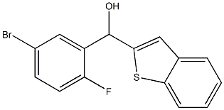 Benzo[b]thiophene-2-Methanol, α-(5-broMo-2-fluorophenyl)-