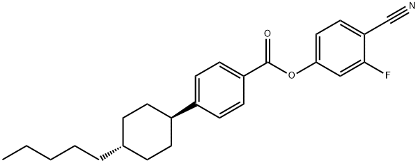 3-Fluoro-4-cyanophenyl trans-4-(4-n-pentylcyclohexyl)-benzoate