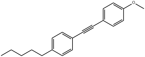 1-methoxy-4-[2-(4-pentylphenyl)ethynyl]benzene  