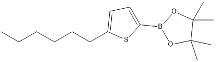 2-(5-hexylthiophen-2-yl)-4,4,5,5-tetramethyl-1,3,2-dioxaborolane