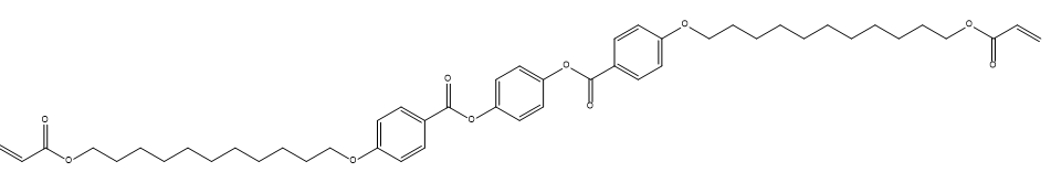 1,4-phenylene bis(4-((11-(acryloyloxy)undecyl)oxy)benzoate)