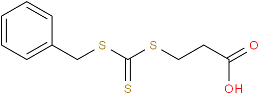 3-[[[(Phenylmethyl)thio]thioxomethyl]thio]-propanoic acid
