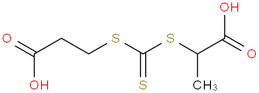 3-((((1-Carboxyethyl)thio)carbonothioyl)thio)propanoic acid