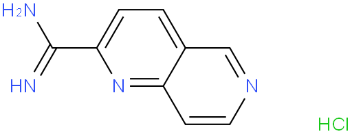 1,6-Naphthyridine-2-carboxiMidaMide hydrochloride