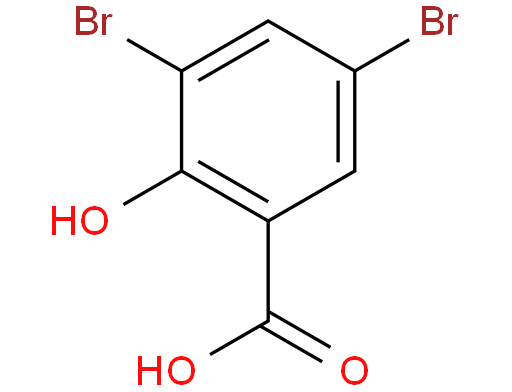 3,5-Dibromo-2-hydroxy benzoic acid