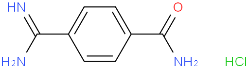 4-AMIDINOBENZAMIDE HYDROCHLORIDE