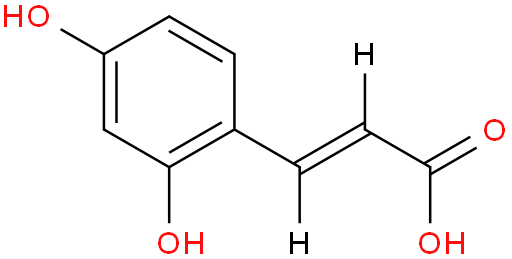 2,4-Dihydroxycinnamic acid