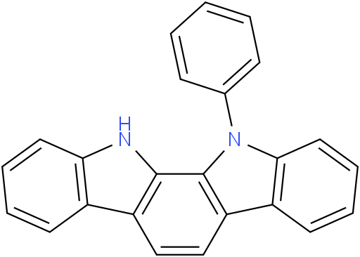 11,12-Dihydro-11-phenylindolo[2,3-a]carbazole