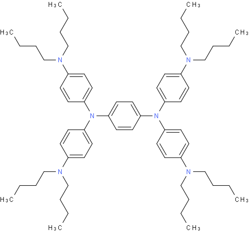 N,N,N',N'-Tetrakis[4-(dibutylamino)phenyl]benzene-1,4-diamine