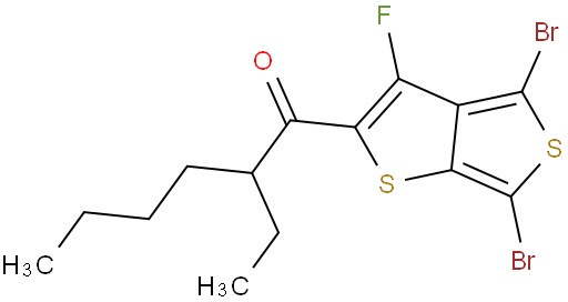 1-(4,6-Dibromo-3-fluorothieno[3,4-b]thiophen-2-yl)-2-ethylhexan-1-one