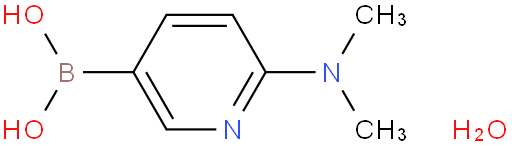 2-(Dimethylamino)pyridine-5-boronic acid hydrate
