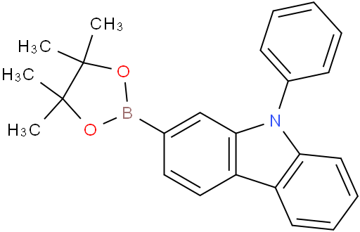 9- Phenyl-2-(4,4,5,5-tetraMethyl- 1,3,2-dioxaborolan-2-yl)-9H-carbazole