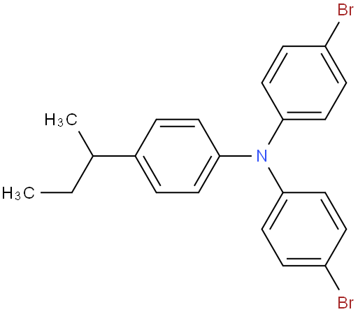 4-Bromo-N-(4-bromophenyl)-N-(4-(sec-butyl)phenyl)aniline