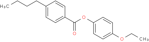 4-N-BUTYLBENZOIC ACID 4-ETHOXYPHENYL ESTER