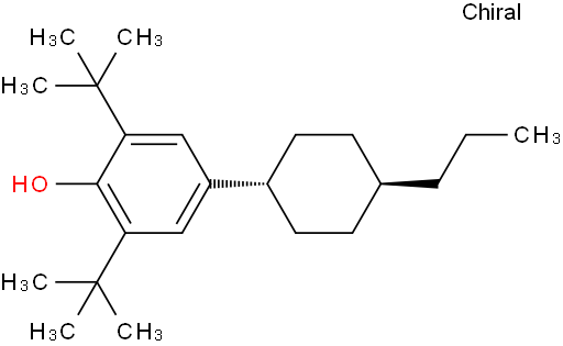 trans-2,6-Bis(tert-butyl)-4-(4-propylcyclohexyl)phenol