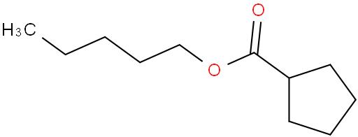 Cyclopentanecarboxylic acid, pentyl ester