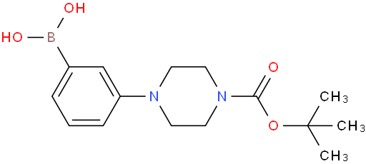 (3-[4-(tert-Butoxycarbonyl)piperazin-1-yl]phenyl)boronic acid