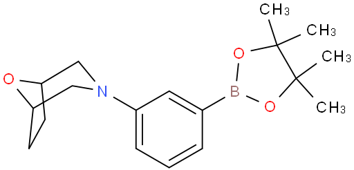 3-[3-(4,4,5,5-Tetramethyl-1,3,2-dioxaborolan-2-yl)phenyl]-8-oxa-3-azabicyclo[3.2.1]octane