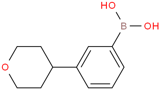 B-[3-(Tetrahydro-2H-pyran-4-yl)phenyl]boronic acid