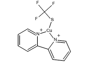 (2,2'-bipyridine)Cu(SCF3)
