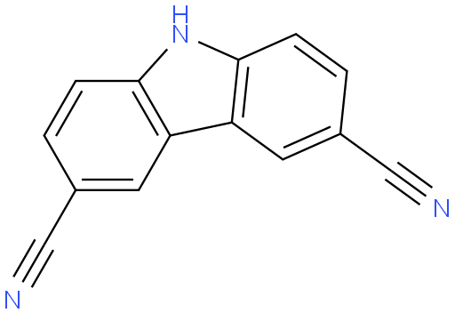 9-H carbazole-3,6-dicarbonitrile