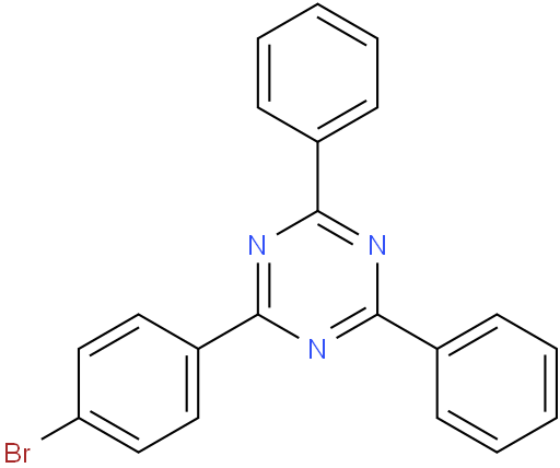 2-(4-Bromophenyl)-4,6-diphenyl-1,3,5-triazine