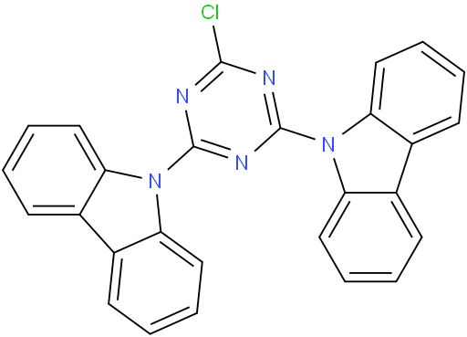 (9H-Carbazole, 9,9'-(6-chloro-1,3,5-triazine-2,4-diyl)bis-)