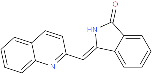 3-(2-Quinolylmethylene)phthalimidine