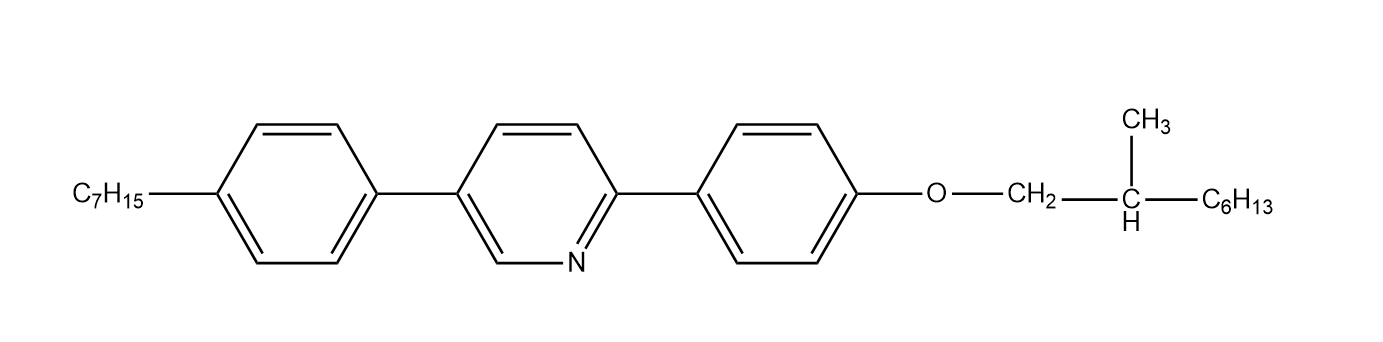 5-(4-heptylphenyl)-2-(4-((2-methyloctyl)oxy)phenyl)pyridine