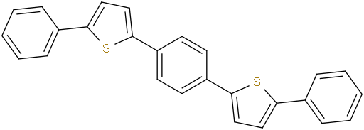 2-phenyl-5-[4-(5-phenyl-2-thienyl)phenyl]thiophene