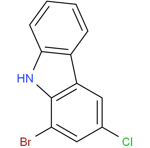 1-bromo-3-chloro-9H-carbazole