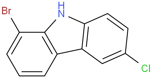 1-bromo-6-chloro-9H-carbazole