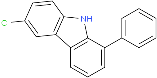 6-chloro-1-phenyl-9H-carbazole