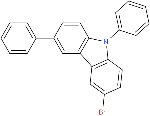 3-bromo-6,9-diphenyl-9H-carbazole