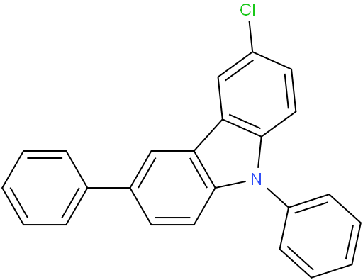 3-chloro-6,9-diphenyl-9H-carbazole