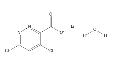 Lithium 4,6-dichloropyridazine-3-carboxylate hydrate