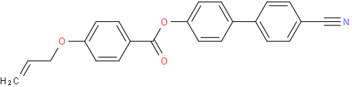 4'-cyano-[1,1'-biphenyl]-4-yl 4-(allyloxy)benzoate