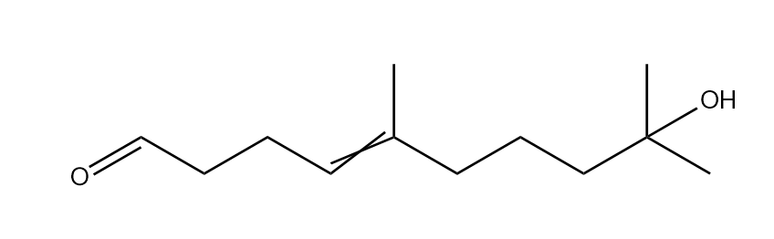 9-hydroxy-5,9-dimethyldec-4-enal