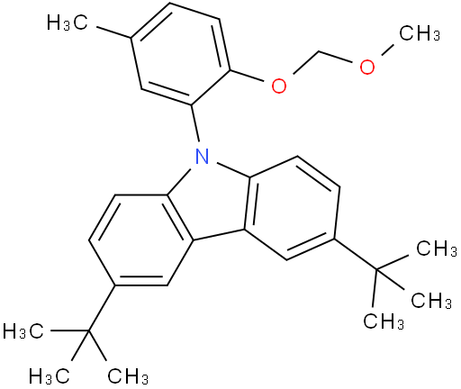 3,6-di-tert-butyl-9-(2-(methoxymethoxy)-5-methylphenyl)-9H-carbazole