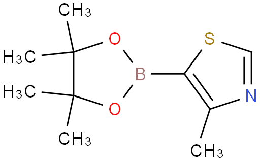 4-Methyl-5-(4,4,5,5-tetramethyl-1,3,2-dioxaborolan-2-yl)thiazole