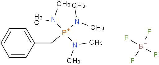 Tris(dimethylamino)benzylphosphonium tetrafluoroborate