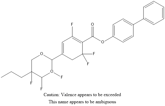 2,3’,4’,5’-Tetrafluoro[1,1’-biphenyl]-4-yl-2,6-difluoro-4-(5-propyl-1,3-dioxan-2-yl) benzoate