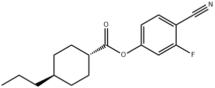 4-CYANO-3-FLUOROPHENYL TRANS-4-PROPYLCYCLOHEXANECARBOXYLATE
