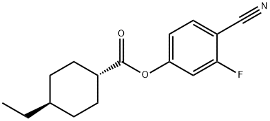 4-CYANO-3-FLUOROPHENYL TRANS-4-ETHYLCYCLOHEXANECARBOXYLATE